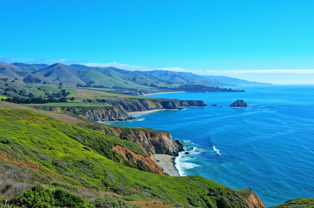 Beautiful landscape of San Luis Obispo, California, where Taylor Labs is based
